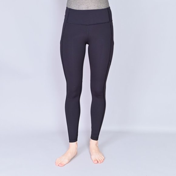 LULULEMON Black 7/8 Speed Tight Leggings - Picture 7 of 7